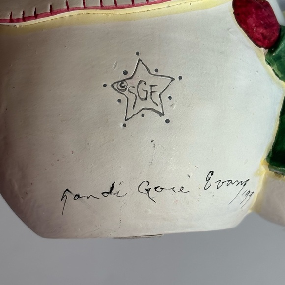 SANDI GORE EVANS SNOWMAN (NO PEEKING) - Picture 5 of 7